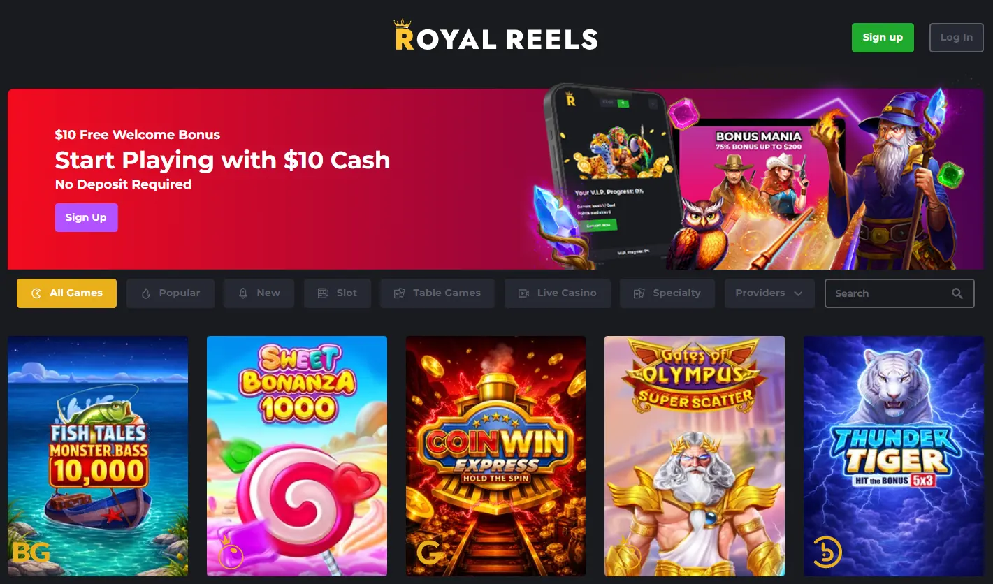 Royal Reels Pokies – Slot Machine Selection